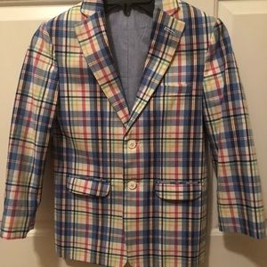 Boys IZOD Plaid Easter Spring size 12